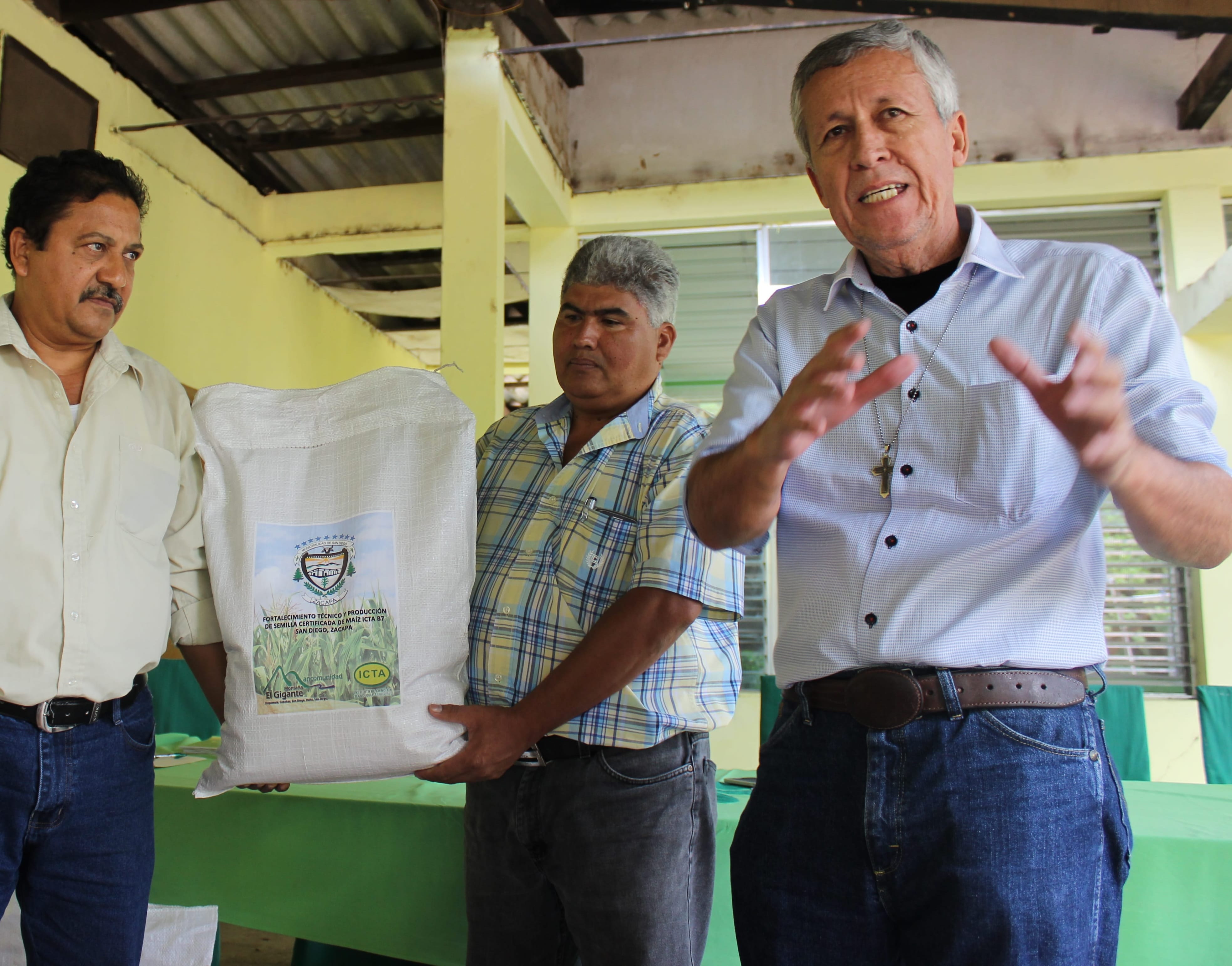 Agricultores del Corredor Seco del Oriente beneficiados con semilla certificada con tolerancia a la sequía